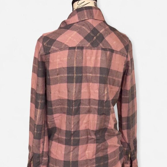 00s Aeropostale plaid shirt - Picture 3 of 5